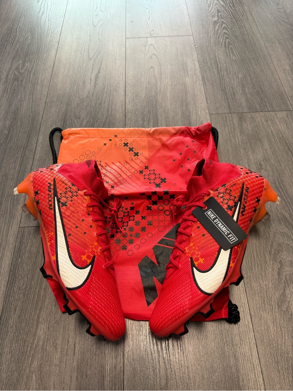 Nike Zoom Superfly 9 MDS Elite FG Lt Crimson Soccer FD1157-600 Size 13 New
